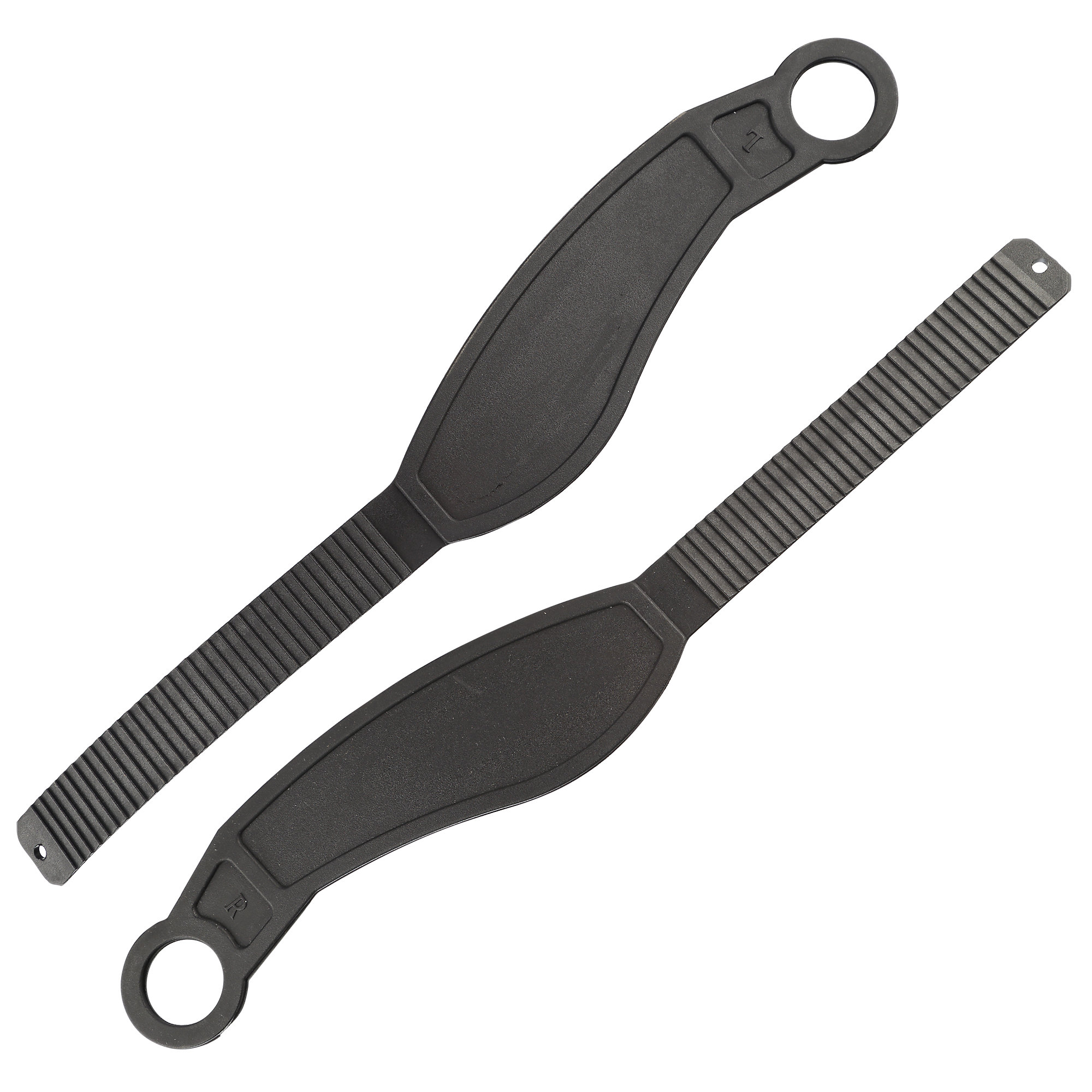 Bike Pedal Straps, Pair, Ratchet Style without Stop