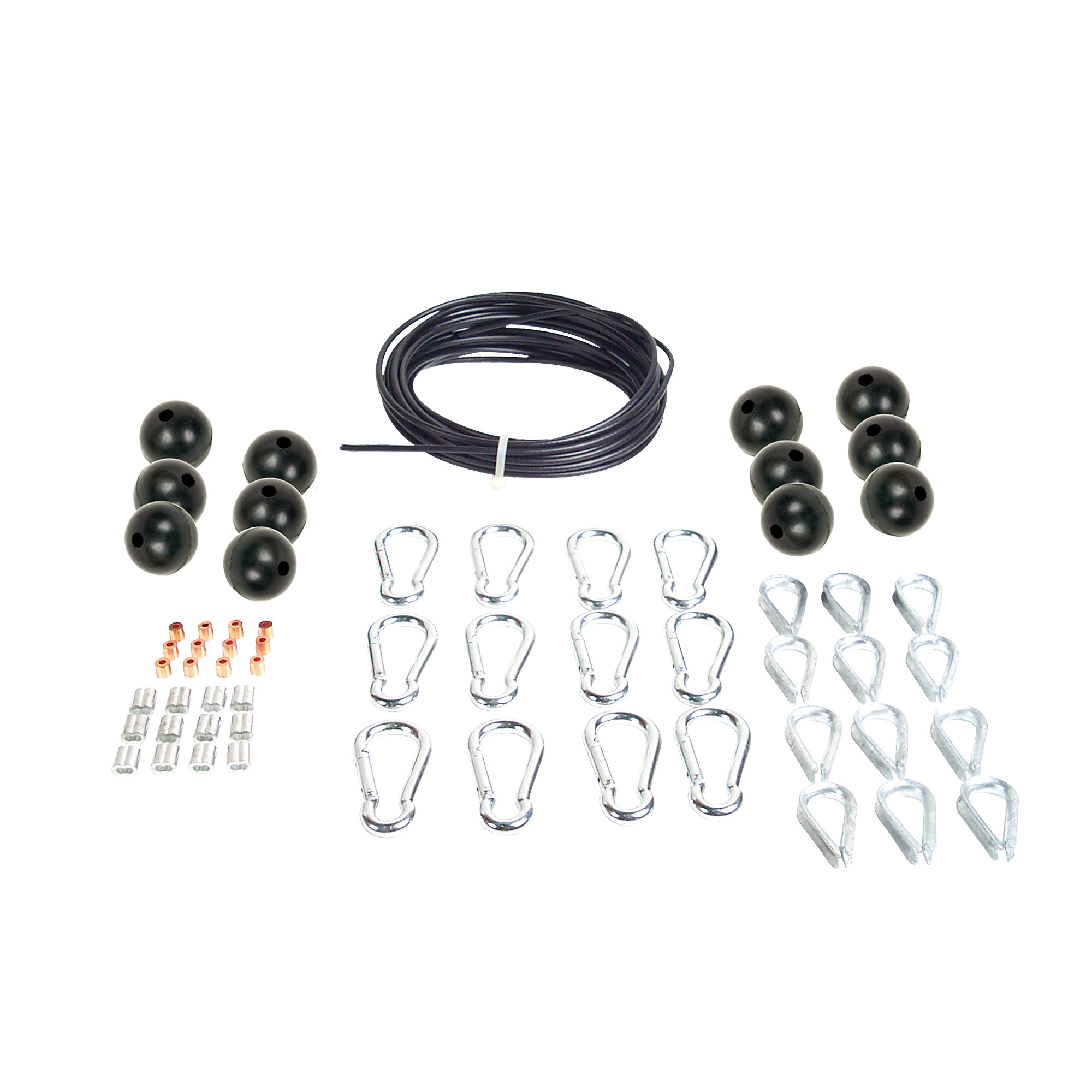 3/16" Cable and Hardware Kit