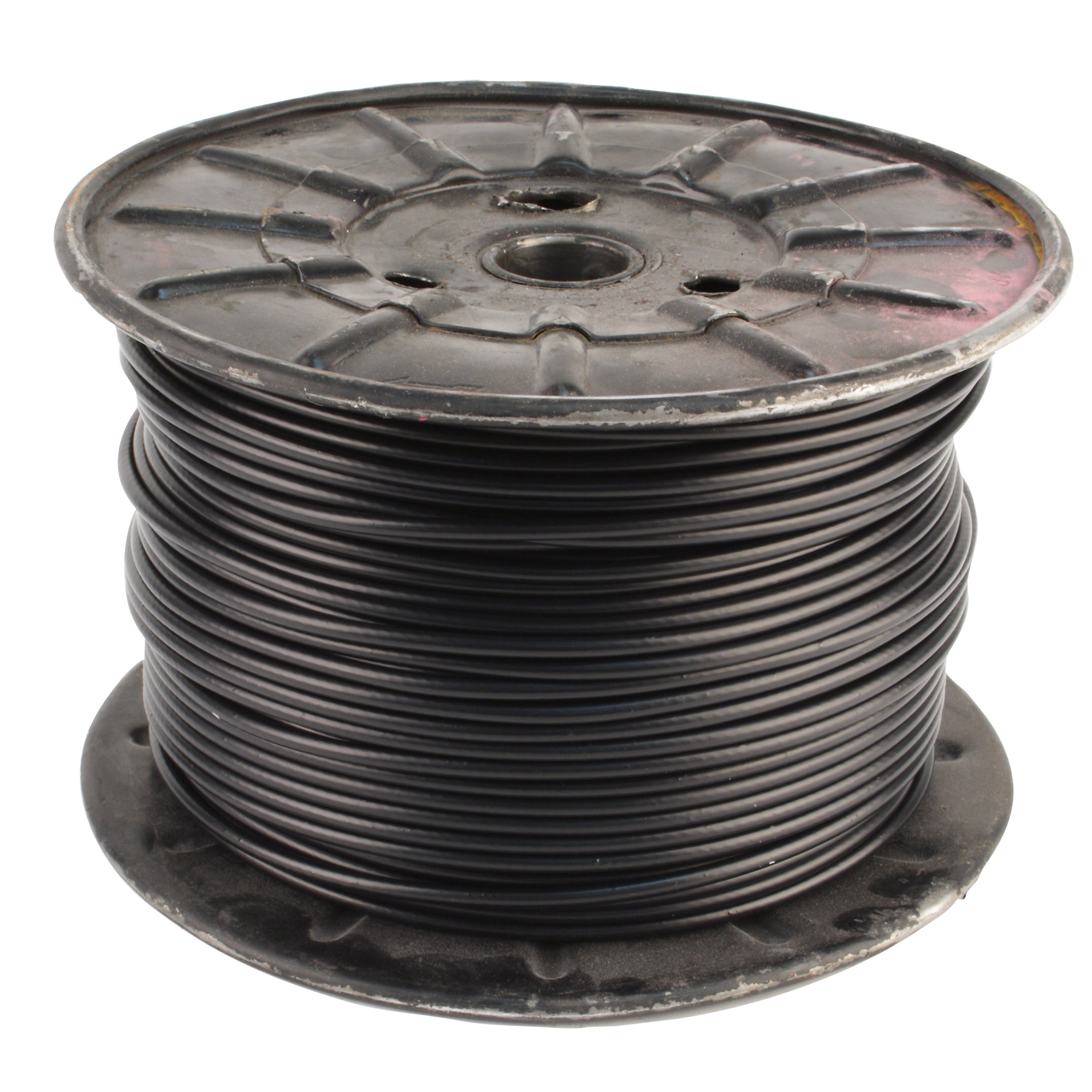 Cable 500FT Reel, 3/16" Diameter with Black Nylon Coating