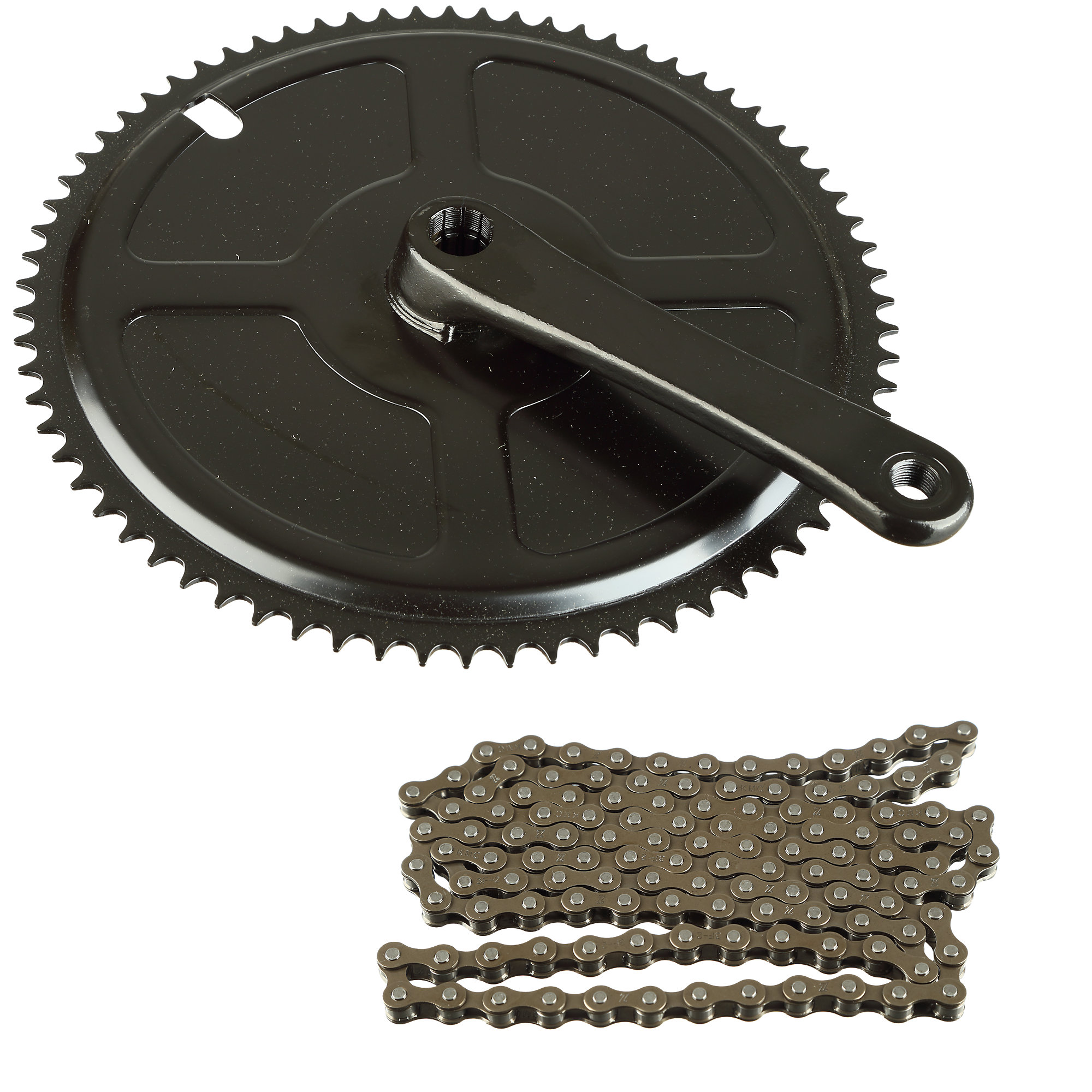 1/8" Chain and ISIS Right Crank Arm Kit