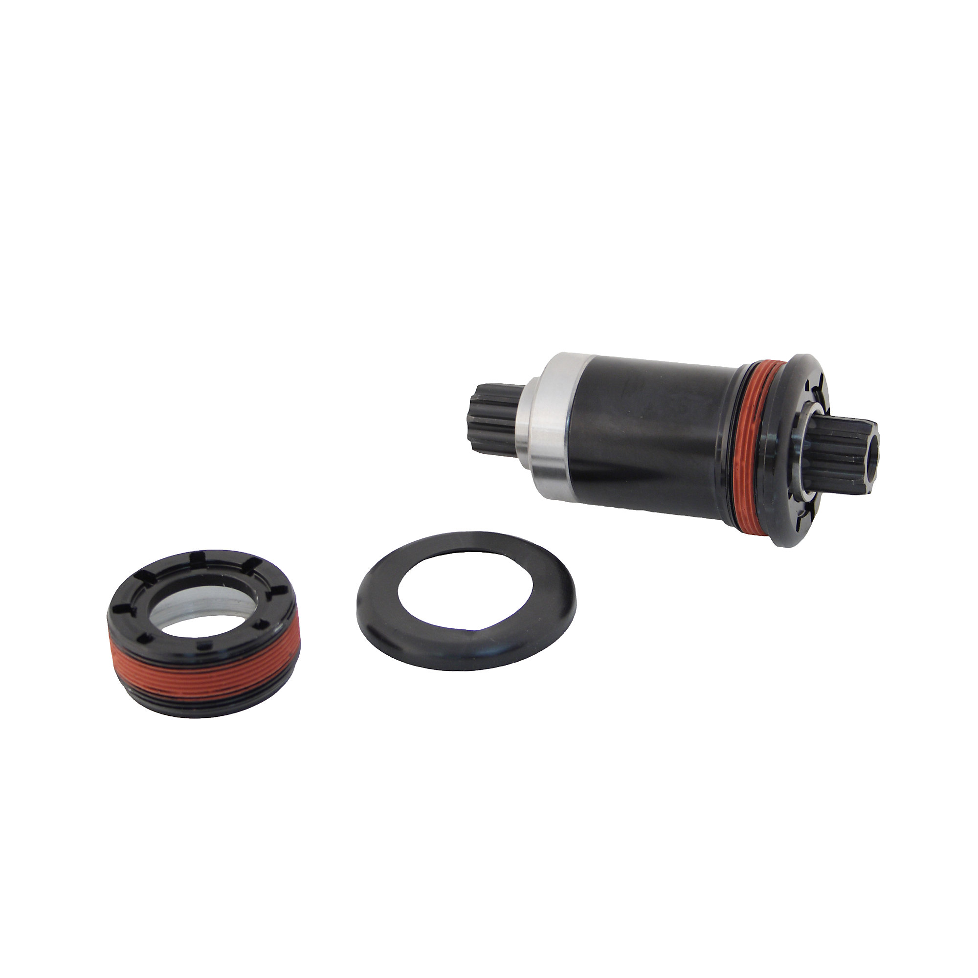 Bottom Bracket, OEM, Round Splined Shaft, ISIS, Fits 1 7/8"