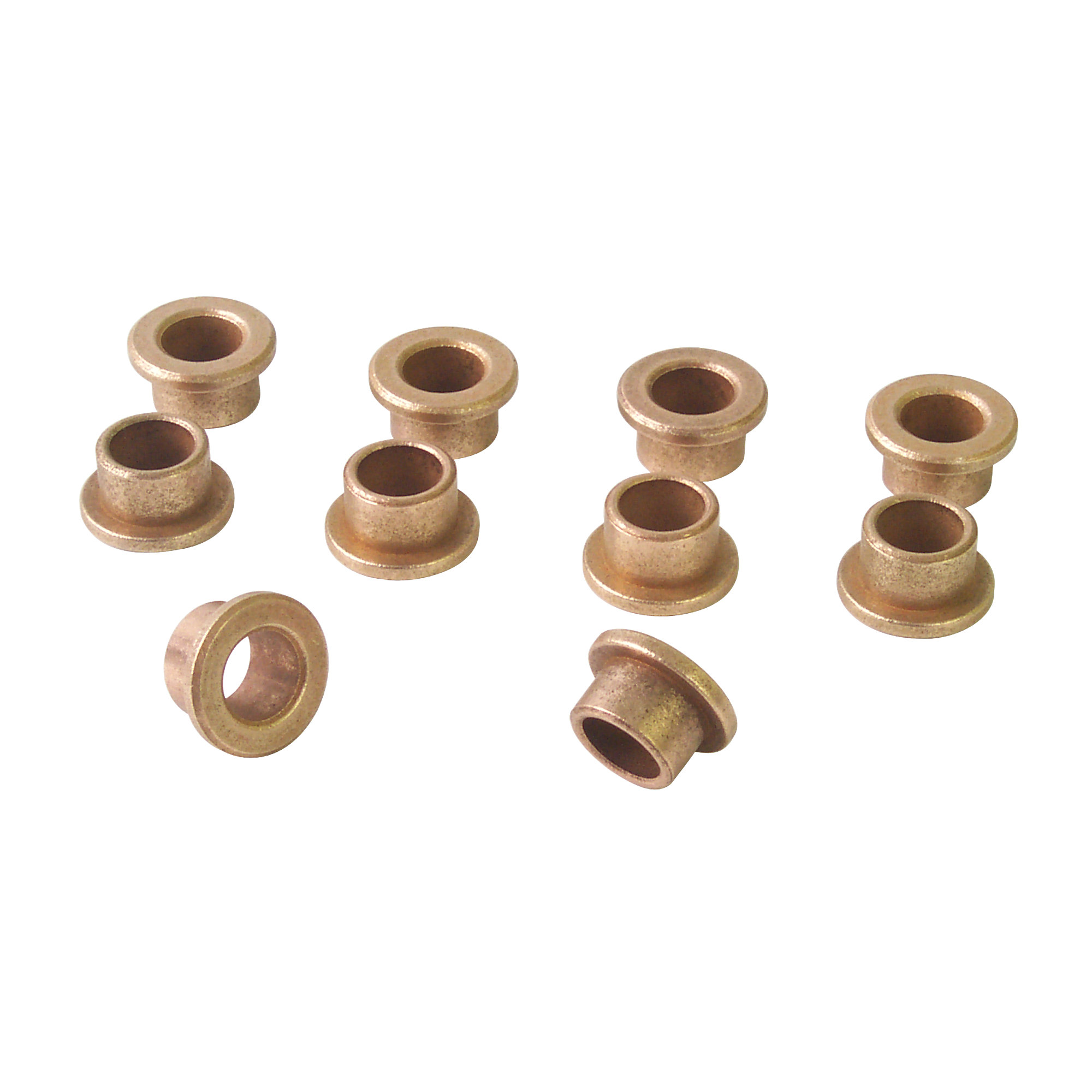 Bronze Oilite Flange Bearing 3/8" ID, Pack of 10