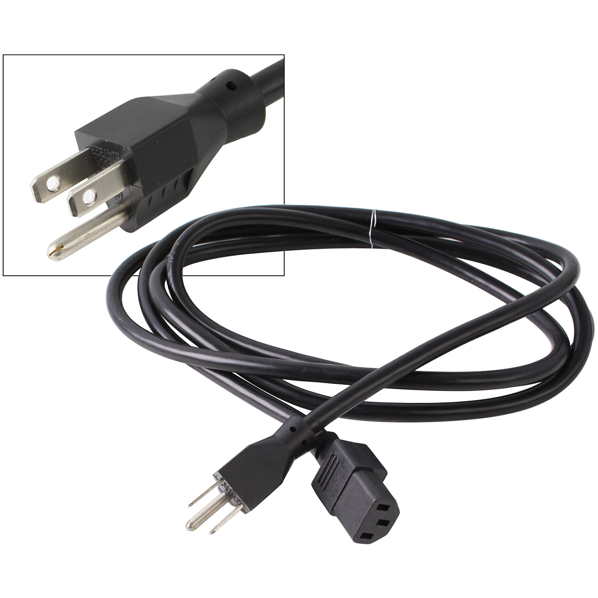 Power Cord | Connects Power Supply To Outlet | Domestic | Stairmaster