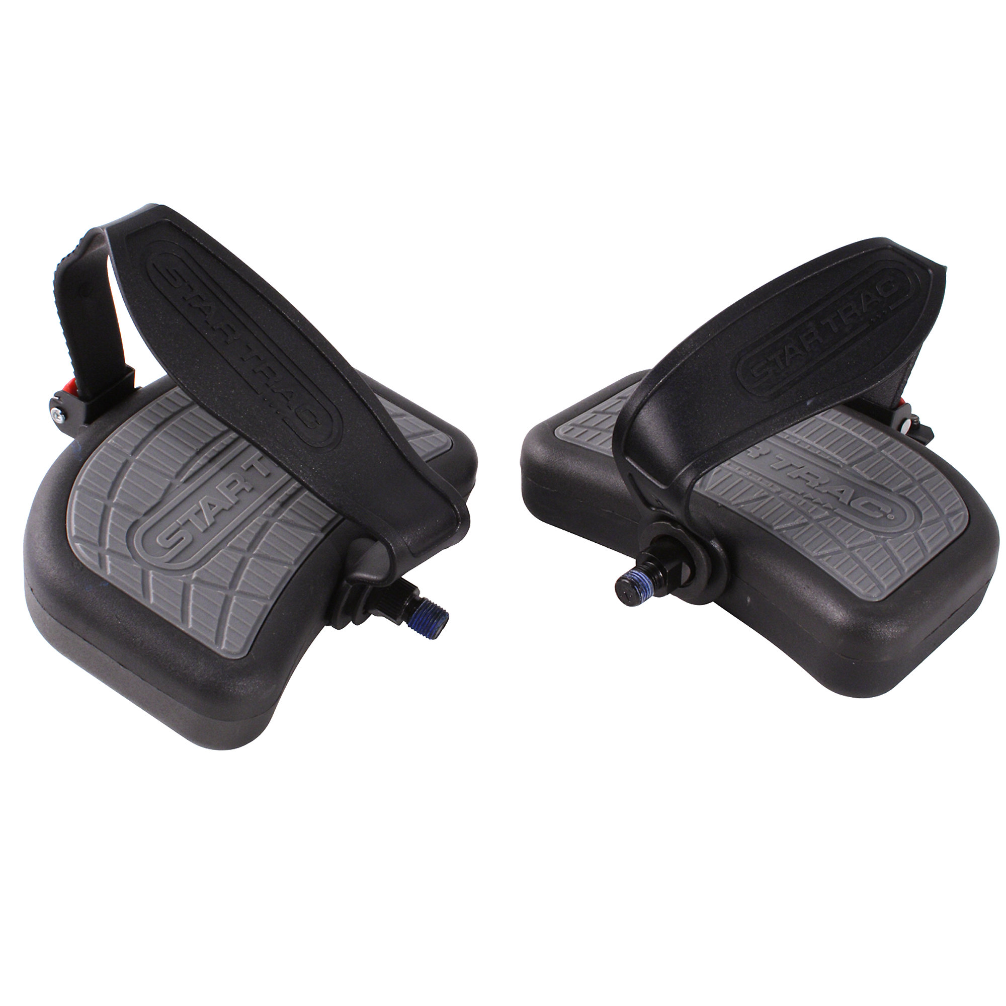 Bike Pedals | Set with Straps | OEM | 1/2"