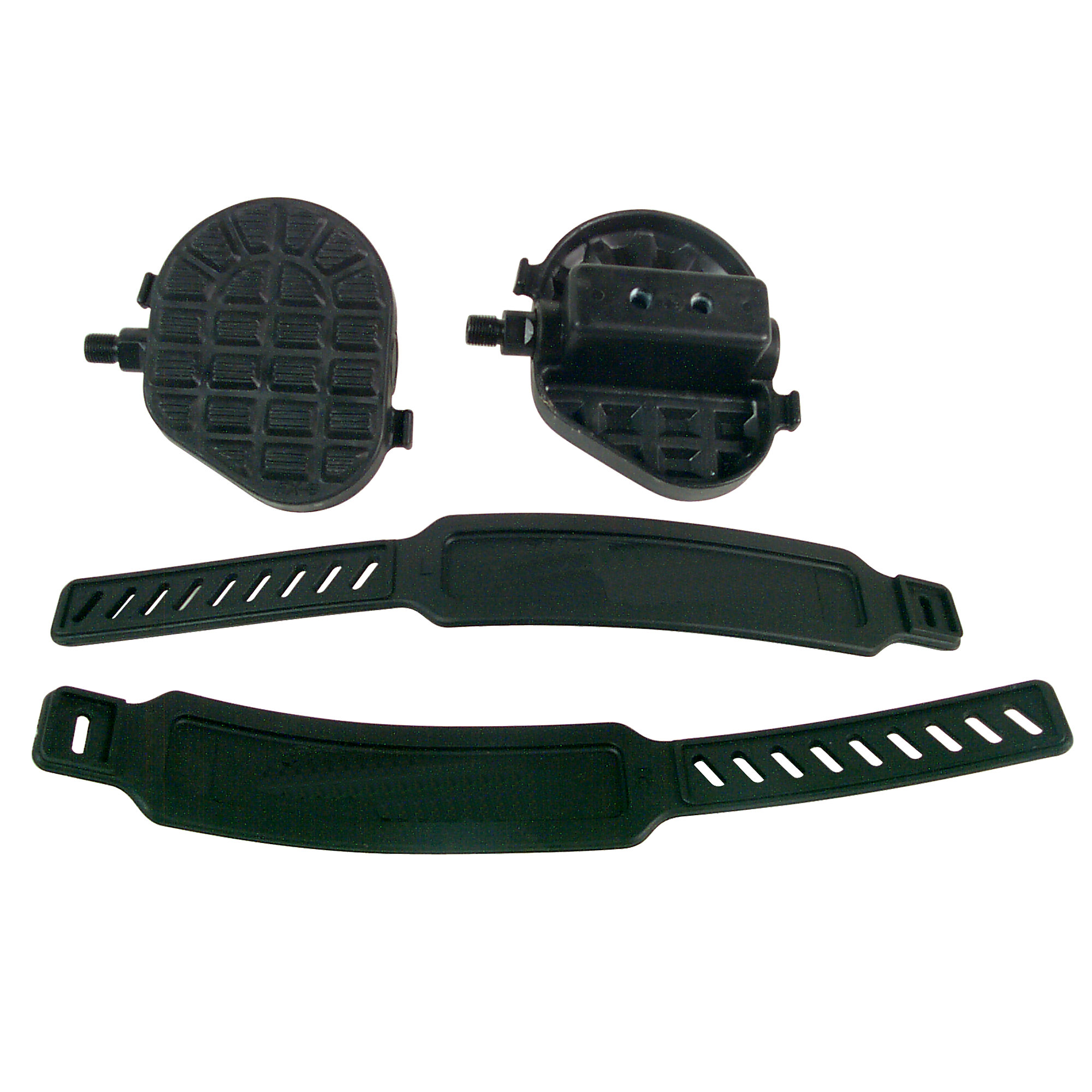 Bike Pedals, Set with Straps, 1/2" 718-0030