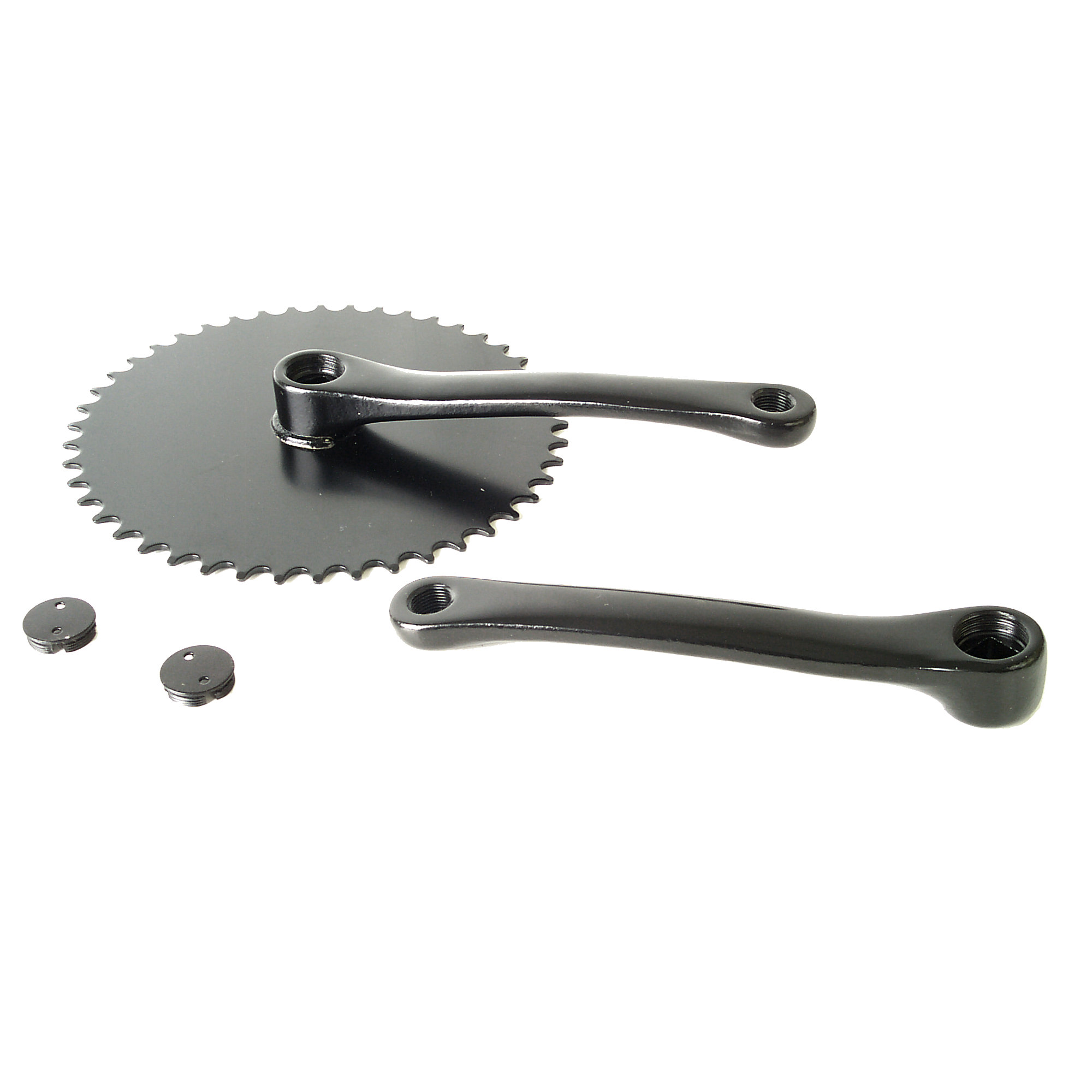 Crank Arm Set, Steel, Black, Serial# Specific