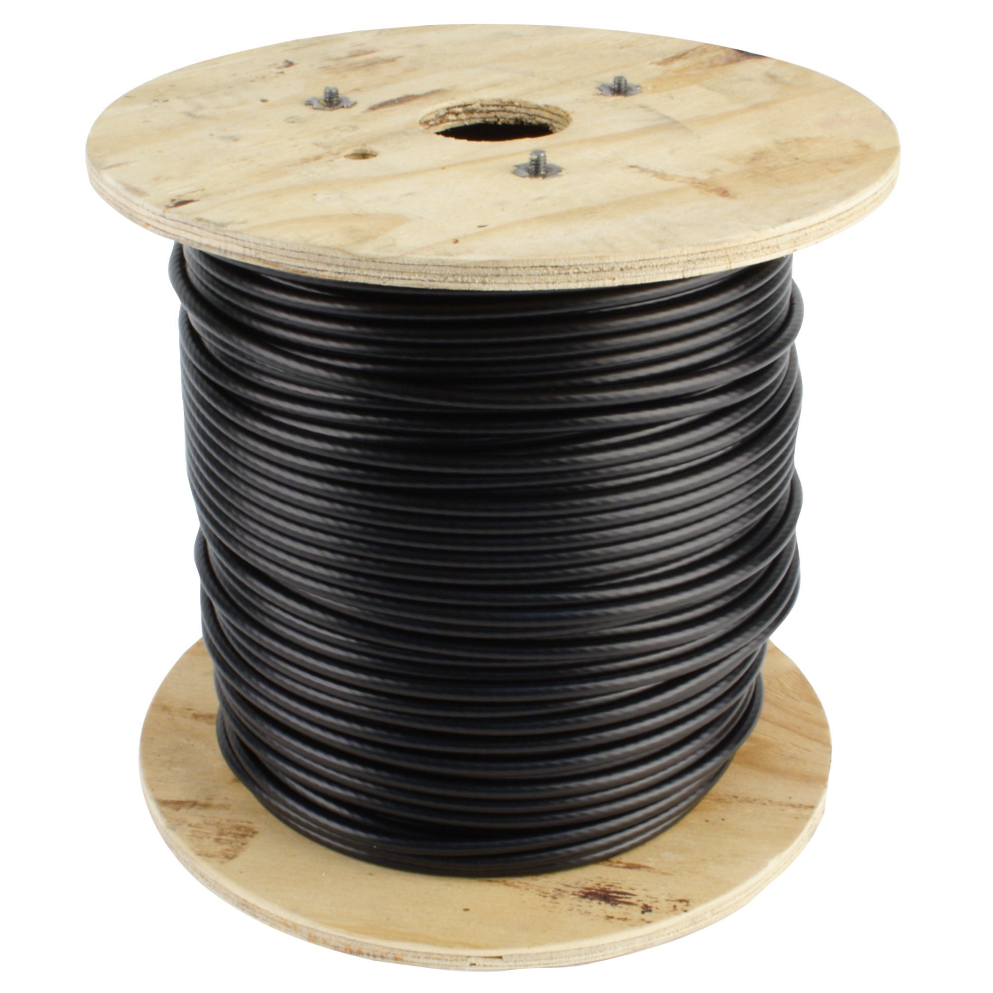 Cable 500FT Reel, 1/4" Diameter with Black Nylon Coating
