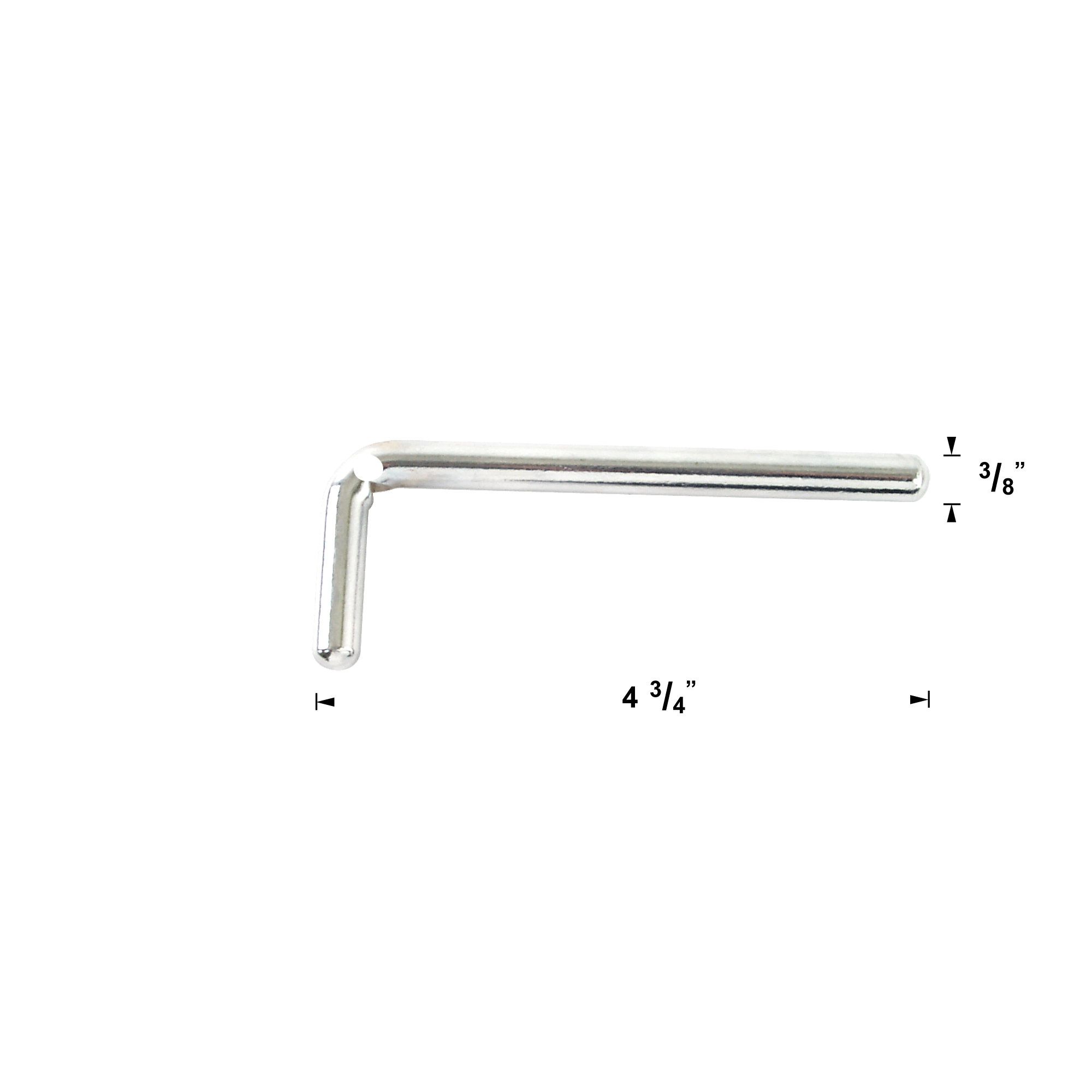 Selector Pin, 4.75" Overall Length, 3/8" Diameter