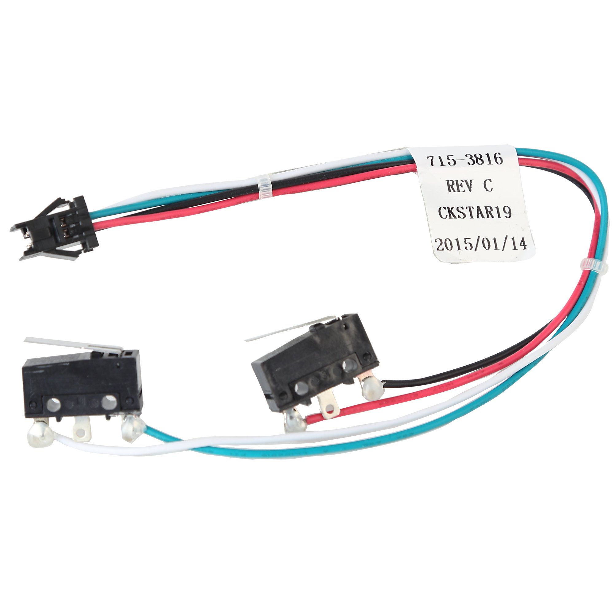 Stop Switch and Cable Assembly, E-Tr, Hb