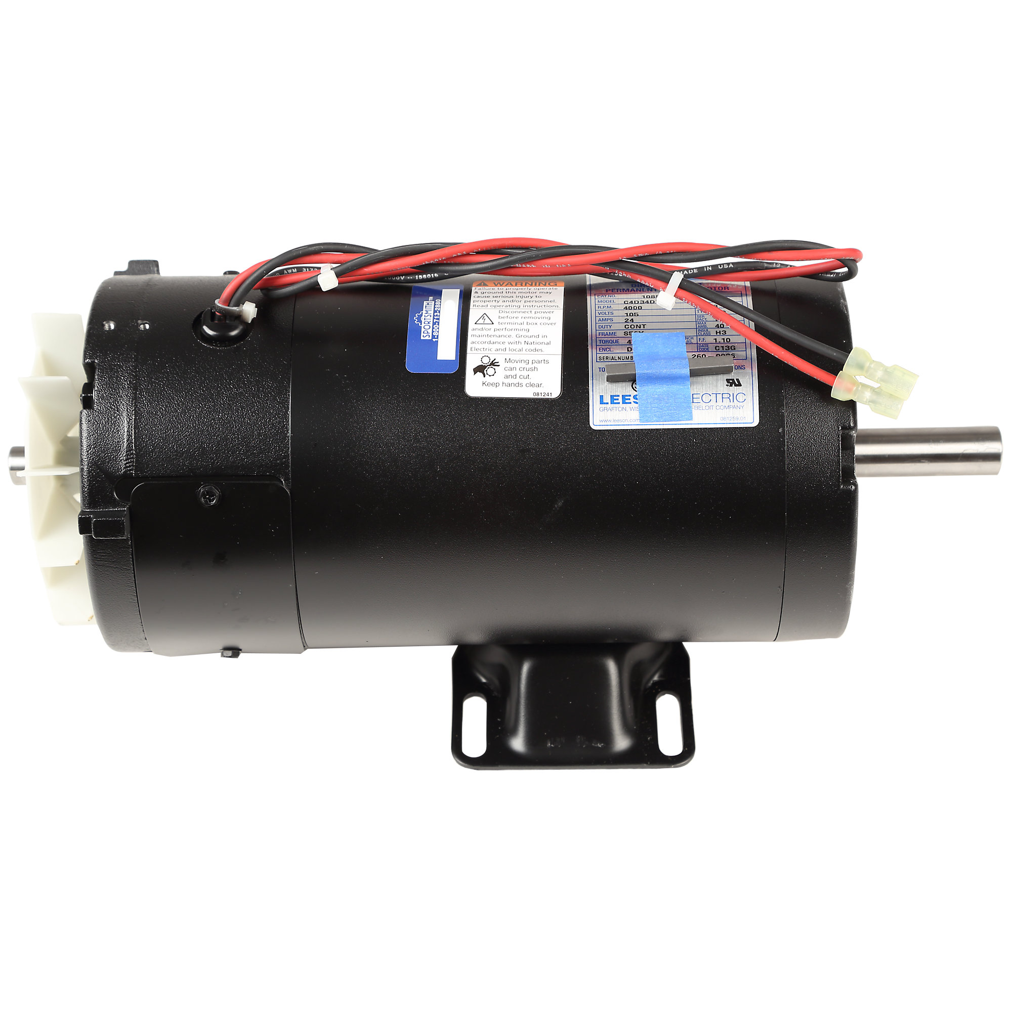 Drive Motor, 110V, Leeson, Star Trac