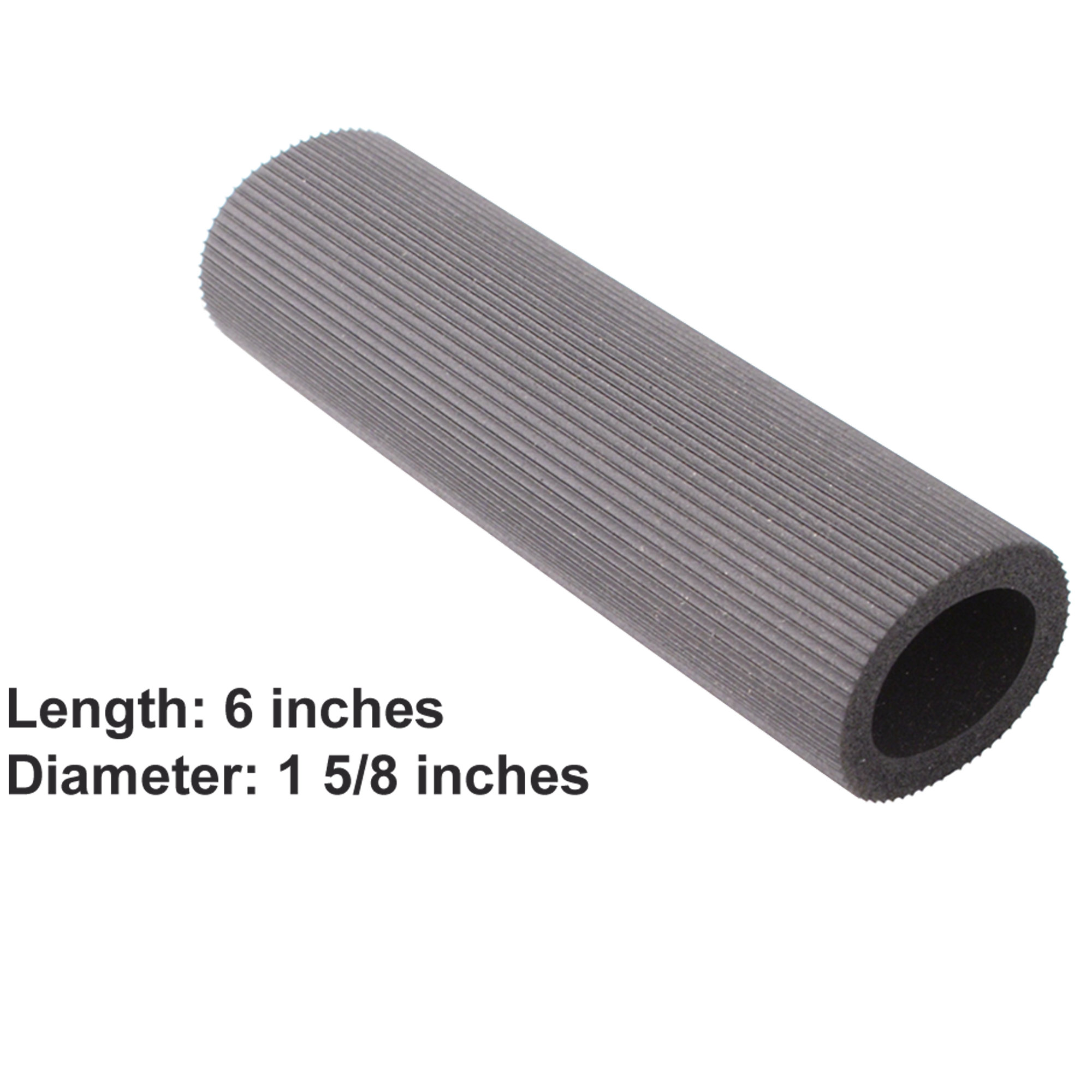 Open Ends Soft Foam Grip, 6" Long, Fits 1 3/8", Each