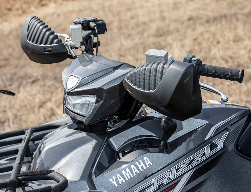 Polaris Sportsman / Sportsman Touring ATV Handlebar Handguards with Rearview Mirror Pair by