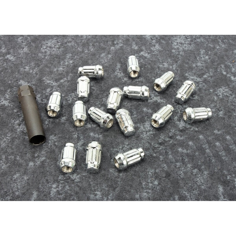 Enhance Performance With Moose Chrome Lug Nuts for Polaris Sportsman