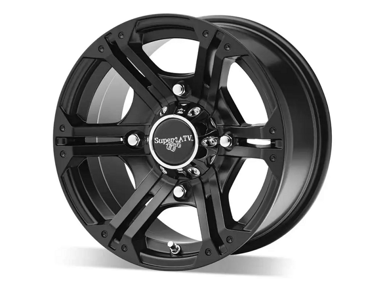 Polaris Sportsman Bandit Wheels H-Series Black by SuperATV