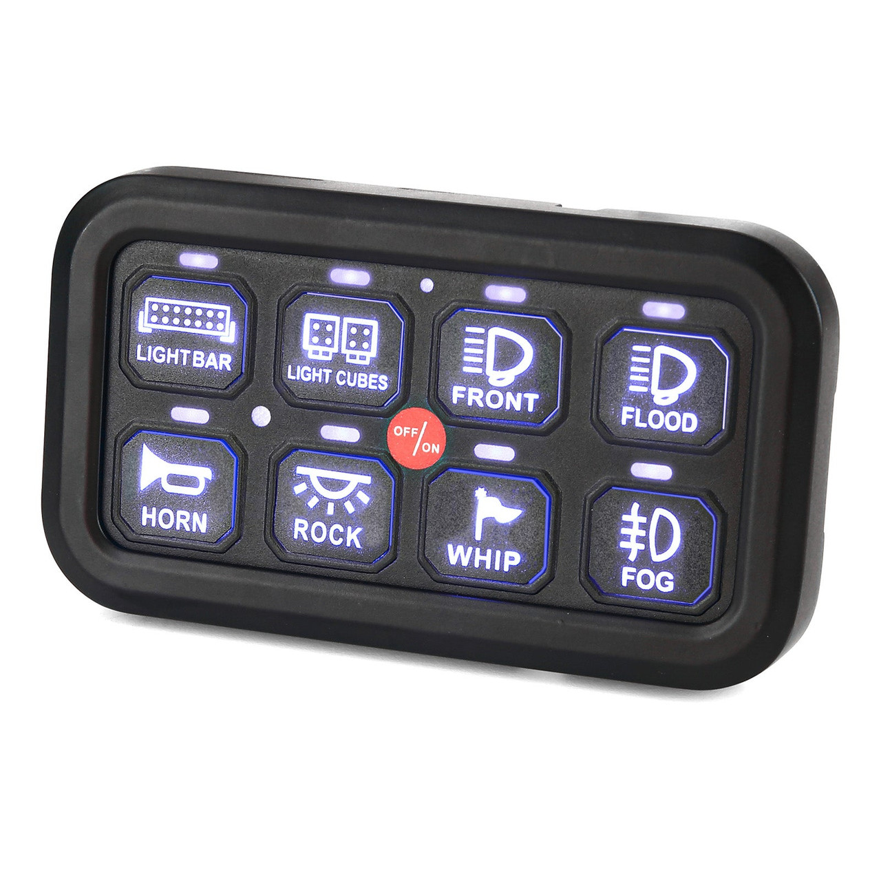 Polaris Sportsman 12-24V 8 Gang Switch Panel by Kemimoto