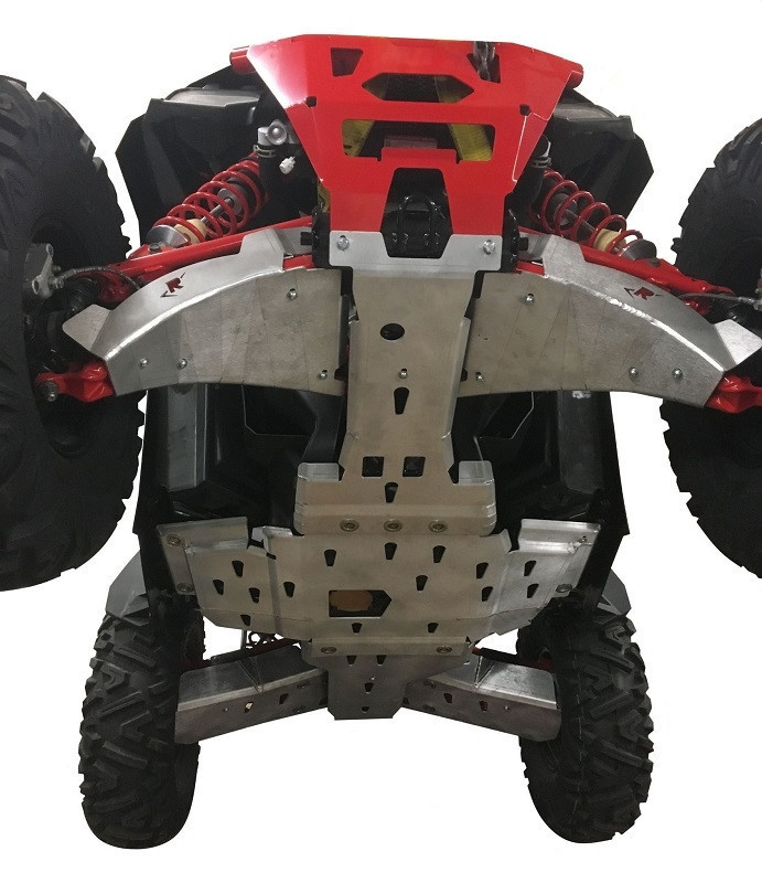 Polaris Sportsman 1000 7-Piece Complete Aluminum Skid Plate Set by