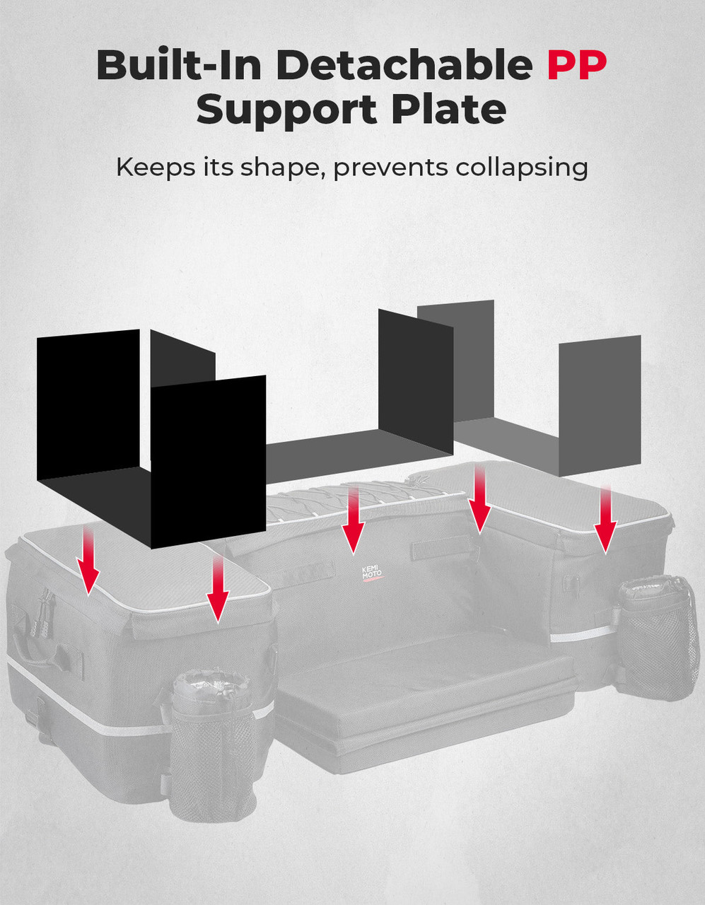 Polaris Sportsman 71L Rear Seat Storage Bag with Cooler
