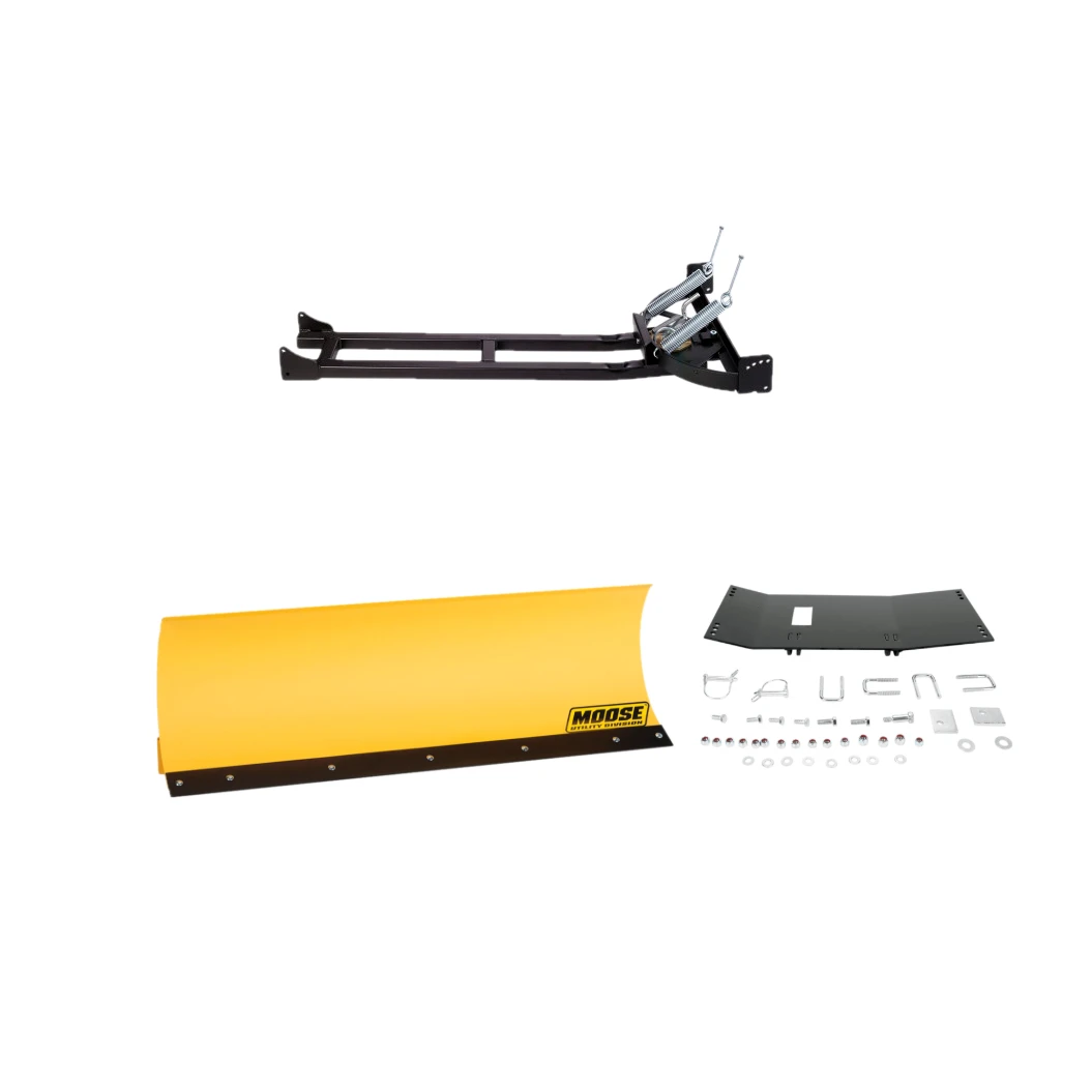 y*g様 BLADE スノーブレード グリーン/イエロー Polaris Sportsman 500 Straight Blade Complete Snow Plow System by