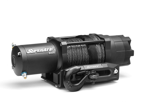 Polaris Sportsman 6000 Lbs Winch with Wireless Remote & Synthetic Rope by SuperATV