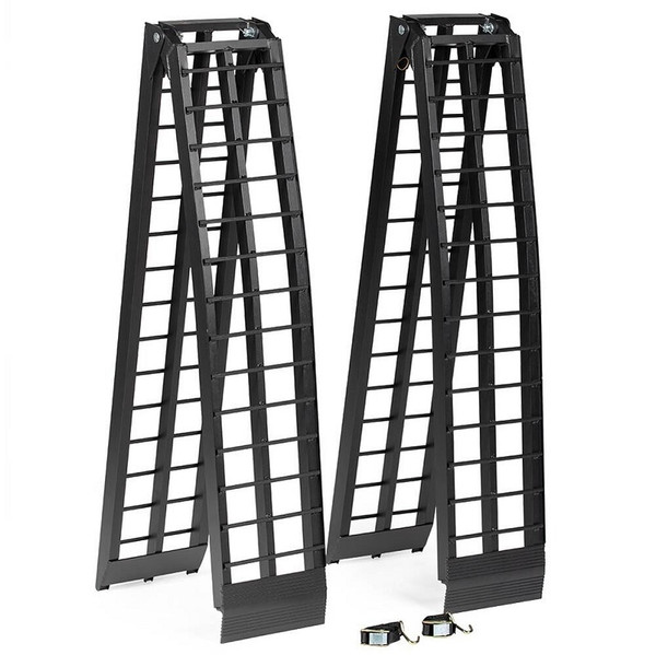 Polaris Sportsman / Sportsman Touring 9 Ft Aluminum Arched ATV Ramps by Titan Ramps
