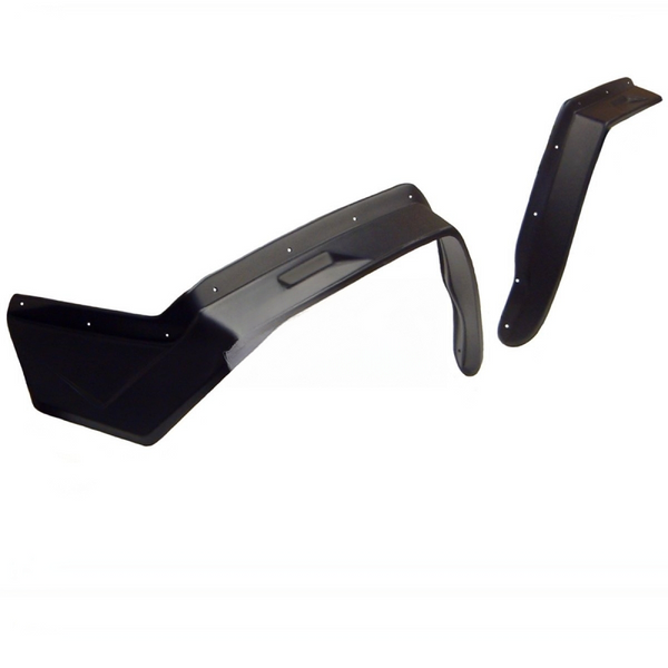 Polaris Sportsman 400/500/800 Black Fender Extenders by Direction 2