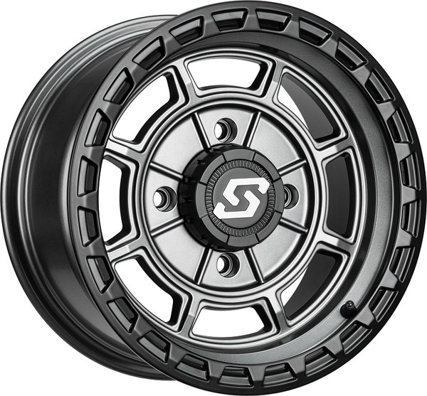 Polaris Sportsman / Sportsman Touring Carbon Gray Rift 14x7 Wheel by Sedona
