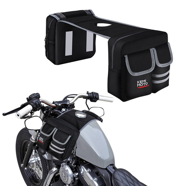 Polaris Sportsman 450/570/850/XP 1000 Fuel Tank Bag Saddlebag by Kemimoto