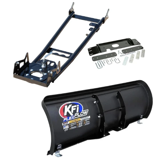 Polaris Sportsman 400/450/500/570/800/ETX ATV Plow System by KFI - Flex Poly Blade