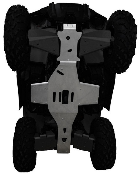 Polaris Sportsman Touring 570 3-Piece Full Frame Skid Plate Set by Ricochet