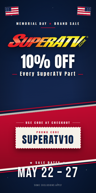 2026 SuperATV Memorial Day Sale