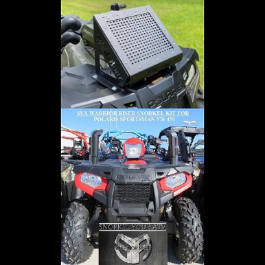 Polaris Sportsman 450 / 570 Radiator Relocation/Snorkel Combo Kit