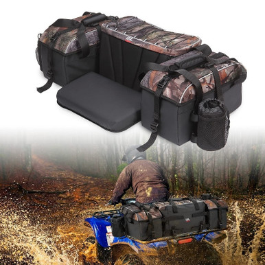 Versatile Storage Bags & Comfy Seat Combo for Polaris Sportsman