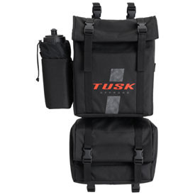 スカッパーレ〈逃避） Polaris Sportsman Trail Runner Zipperless ATV fender bag in Black