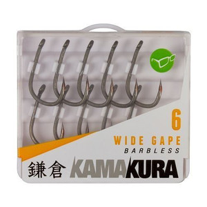 Korda - Kamakura Wide Gape Barbless Hooks
