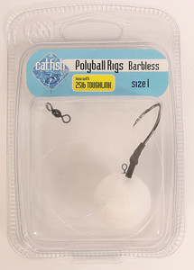 Catfish Pro Polyball Livebait Rig Barbed