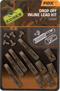 FOX Edges Drop Off Inline Lead Kit Camo