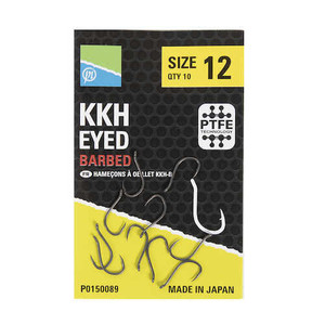 Preston Innovations KKH Eyed Barbed Hooks