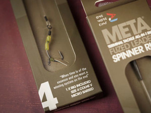 One More Cast Meta ALL-IN-1 FUZED LEADER LEAD CLIP CORNALINER SPINNER RIG