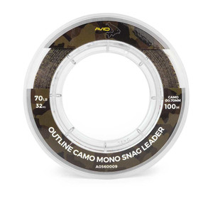 Avid Outline Camo Mono Snag Leader