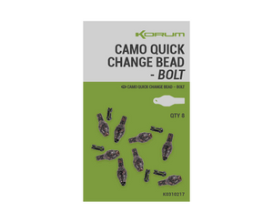Korum Camo Quick Change Bolt Beads