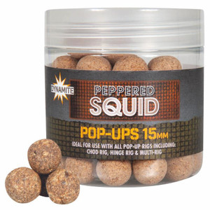 Dynamite Baits Big Fish Peppered Squid Pop Ups 15mm
