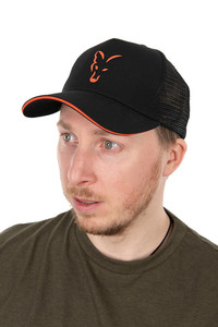 FOX Collection Trucker Cap Black & Orange