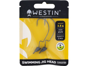 Westin Swimming Jig Head Tungsten 10g #3/0