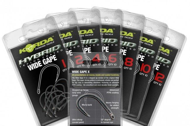 Korda - Wide Gape Hooks
