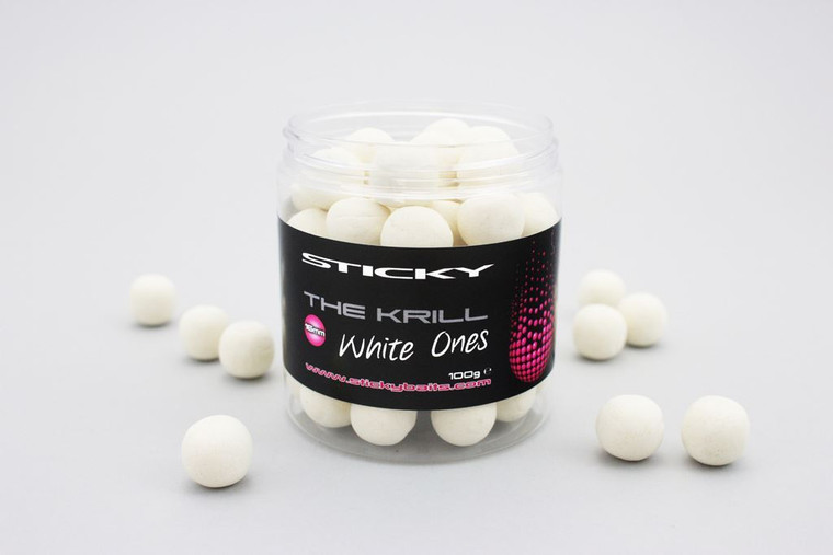 Sticky Baits - The Krill White Ones Pop Ups