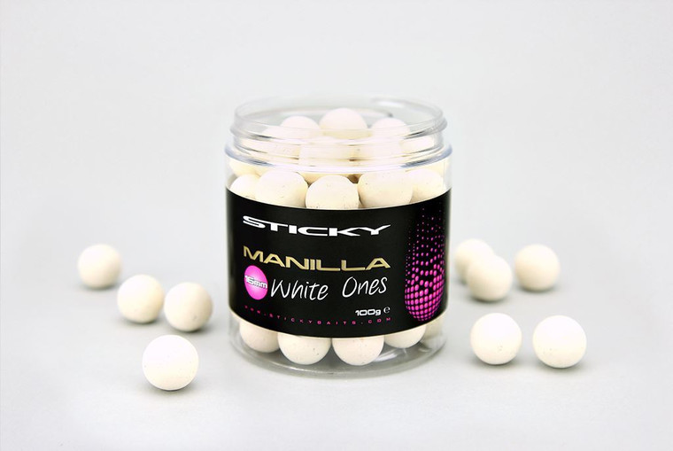 Sticky Baits - Manilla White Ones Pop Ups