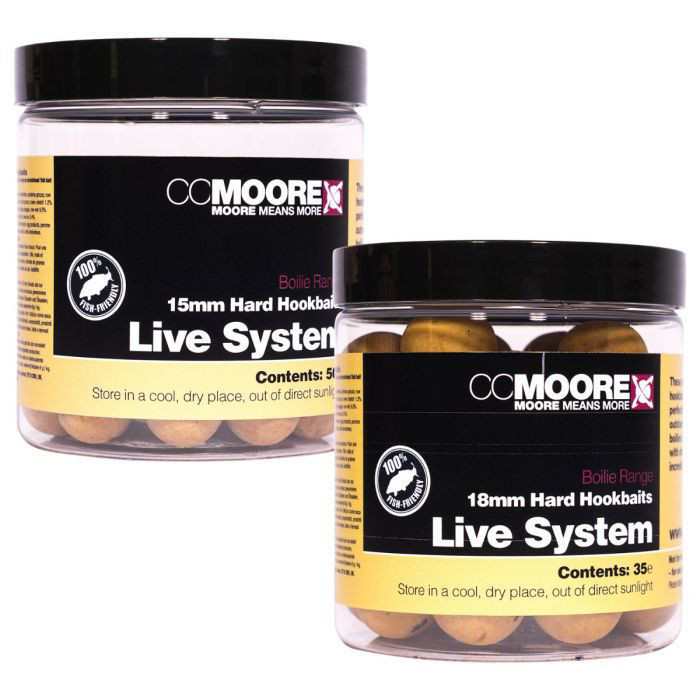 CC MOORE Live System Hard Hookbaits
