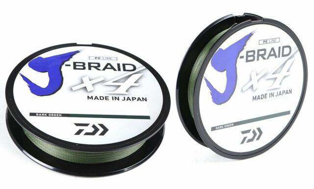 Daiwa J Braid X4 Dark Green