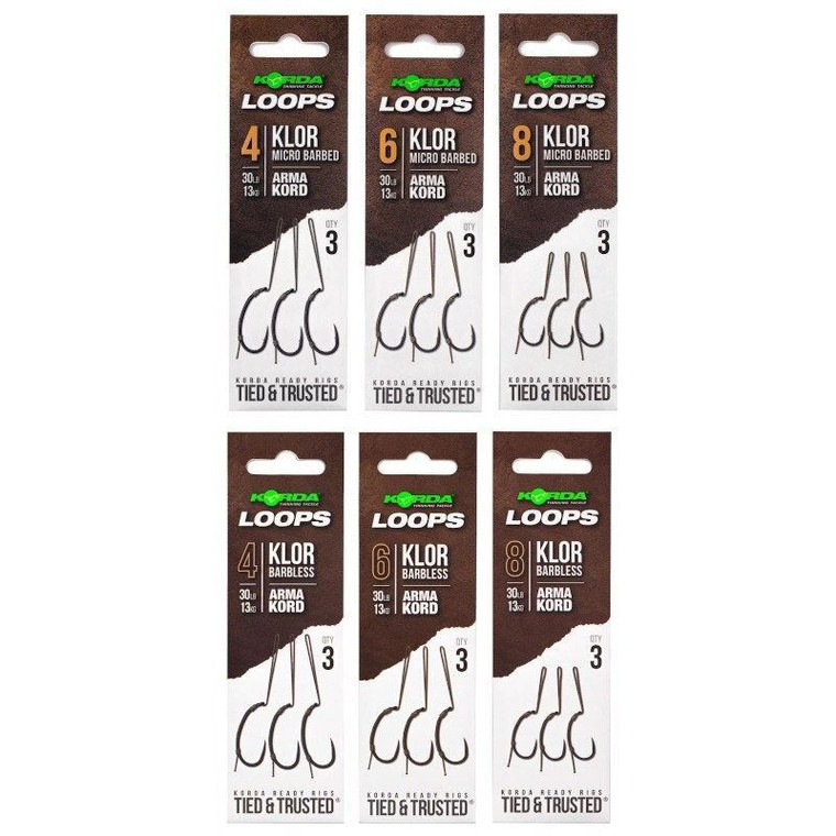 Korda Loop Rigs Klor
