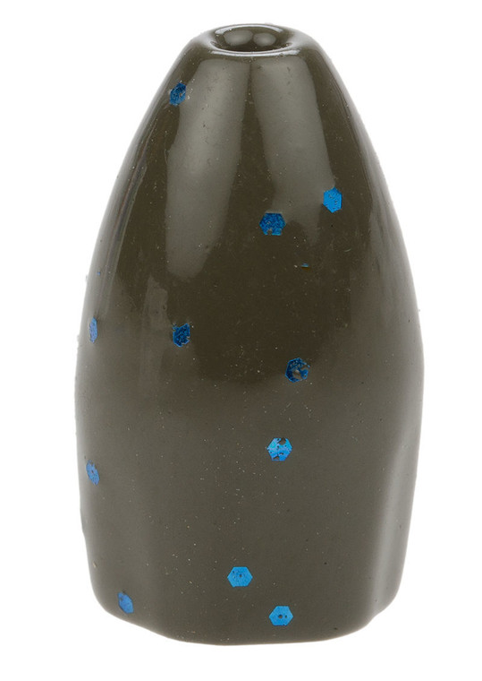 Strike King Tour Grade Tungsten Bullet Weights, Green Pumpkin Sapphire